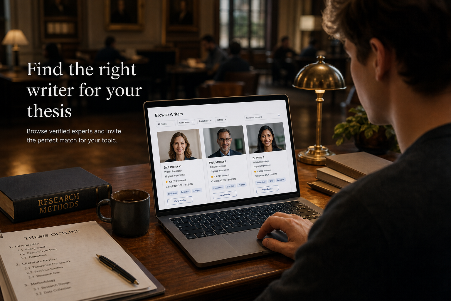 ChatGPT Plus + EssayPro: Marketplace Writer Selection with an AI Outline