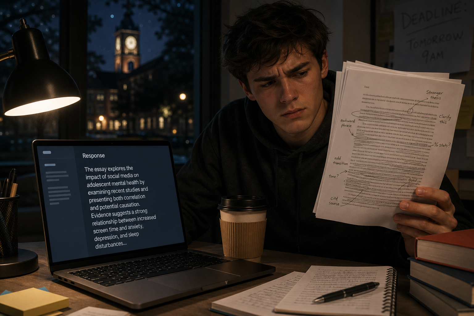 ChatGPT vs Essay Writing Services for College: What Actually Ships on a Deadline
