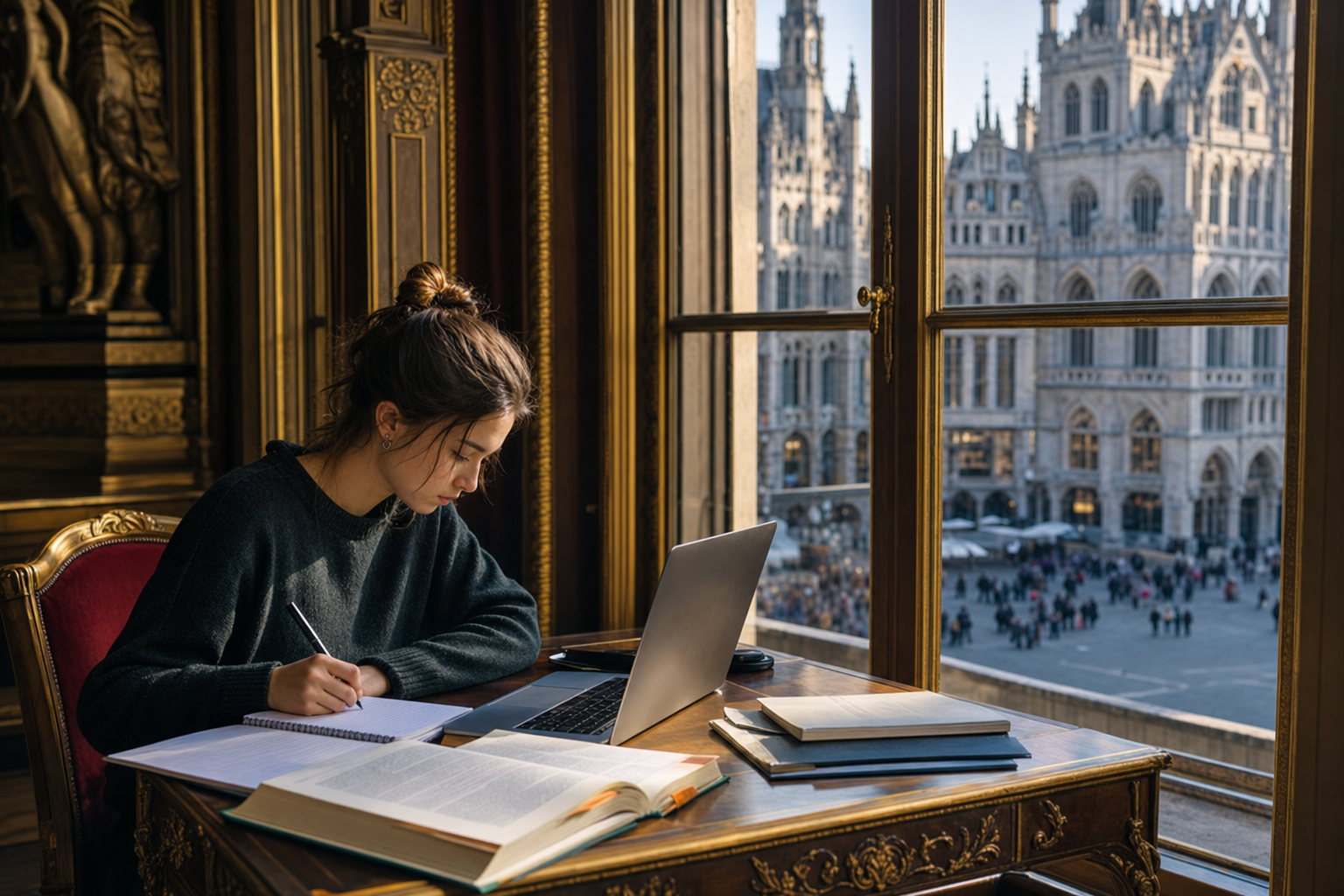 Belgium essay writing services — editorial study scene
