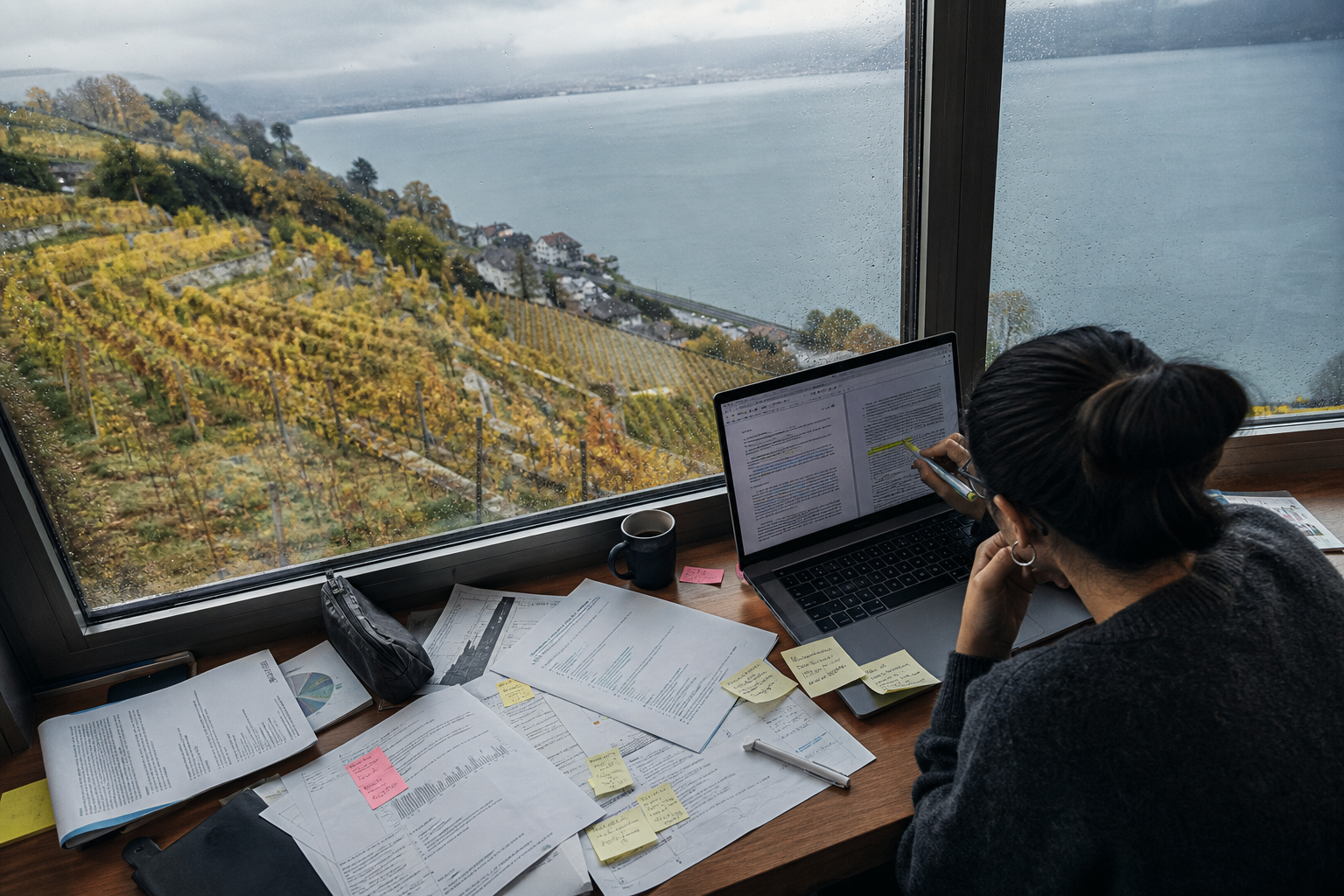 Switzerland research paper writing services — editorial study scene