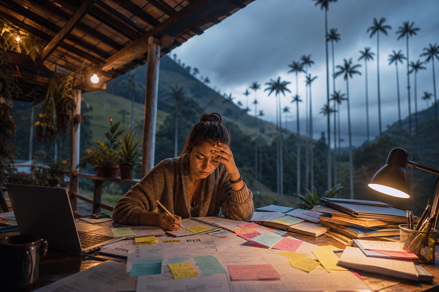 Colombia coursework writing services โ editorial study scene