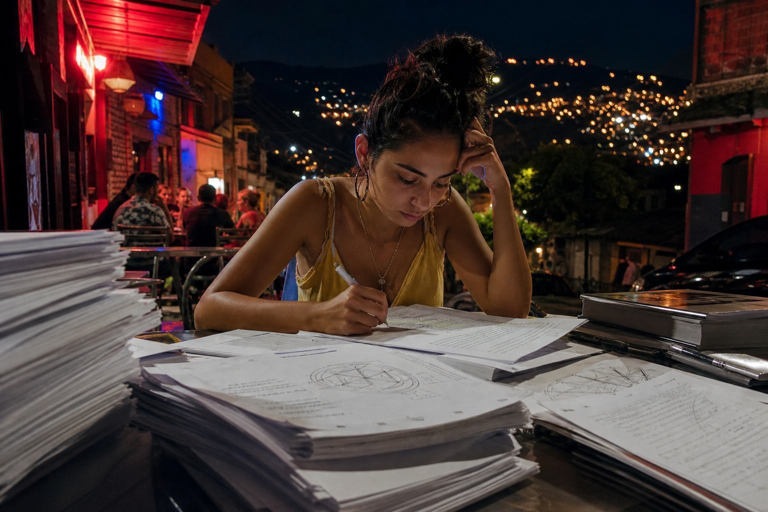 Colombia dissertation writing services — editorial study scene