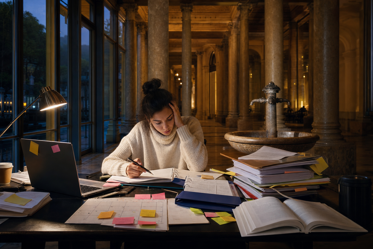 Czech Republic coursework writing services — editorial study scene