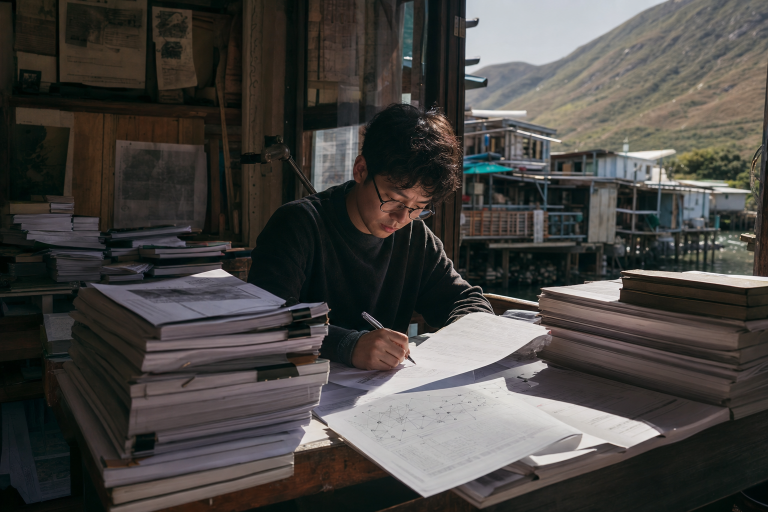 Hong Kong dissertation writing services — editorial study scene