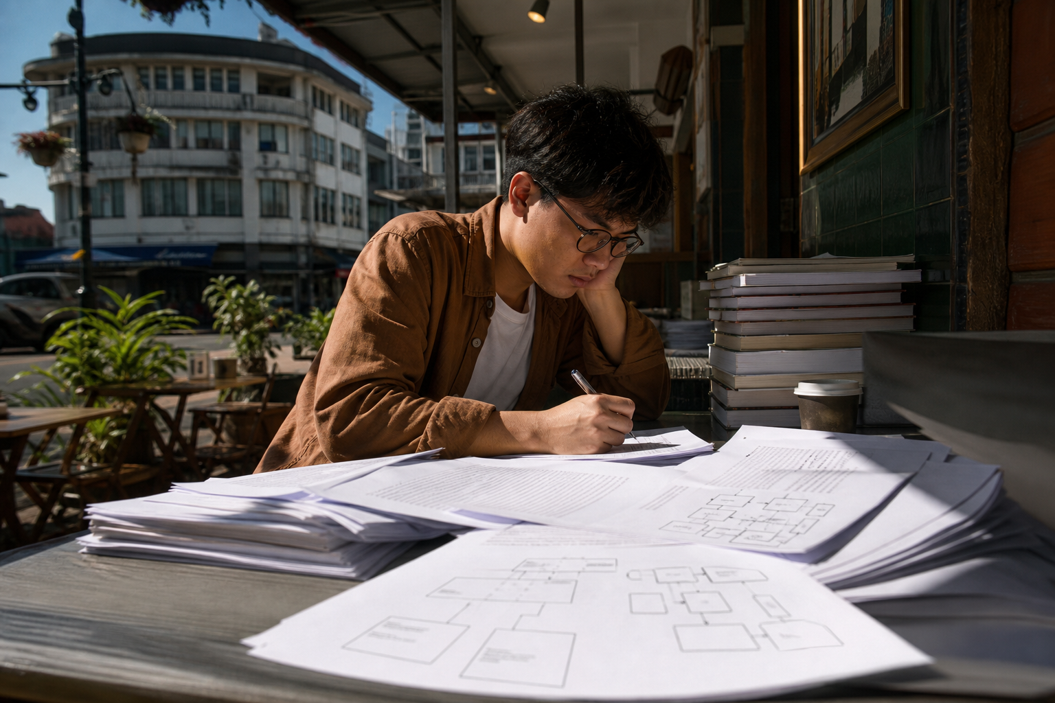 Indonesia dissertation writing services — editorial study scene