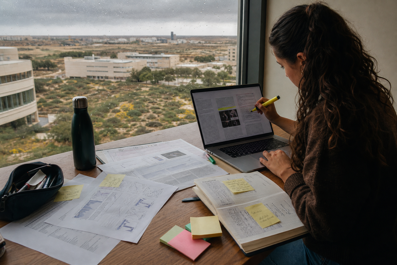 Israel research paper writing services — editorial study scene