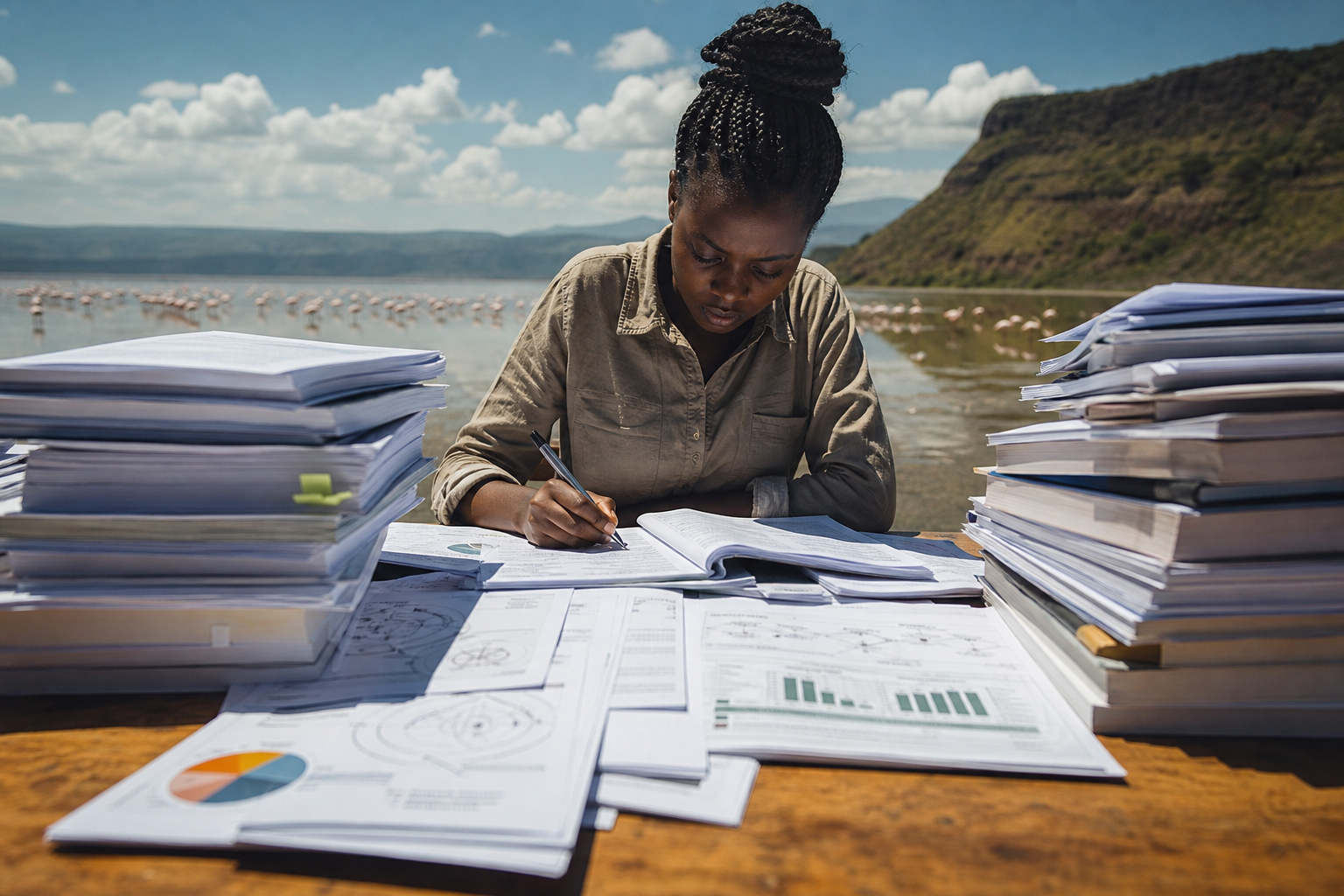 Kenya dissertation writing services — editorial study scene