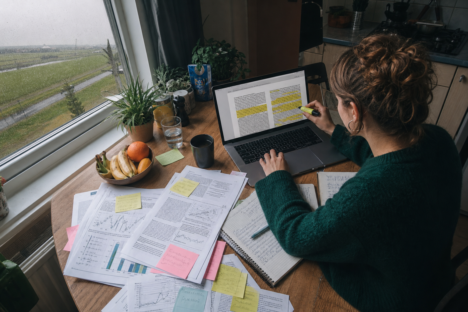 Netherlands research paper writing services — editorial study scene