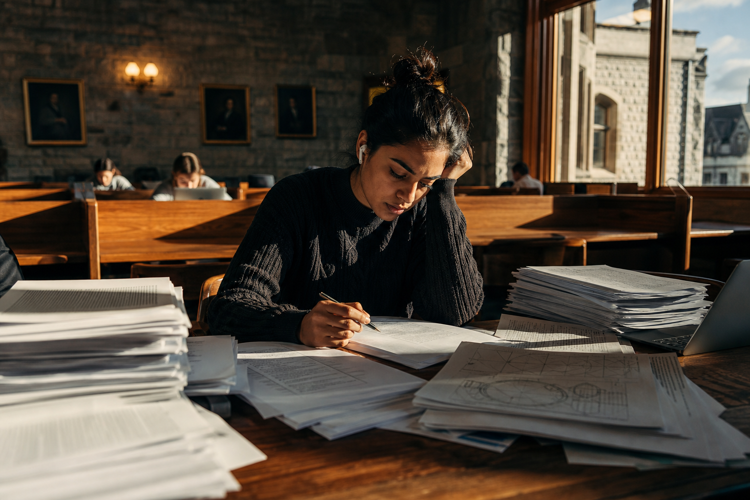 New Zealand dissertation writing services — editorial study scene