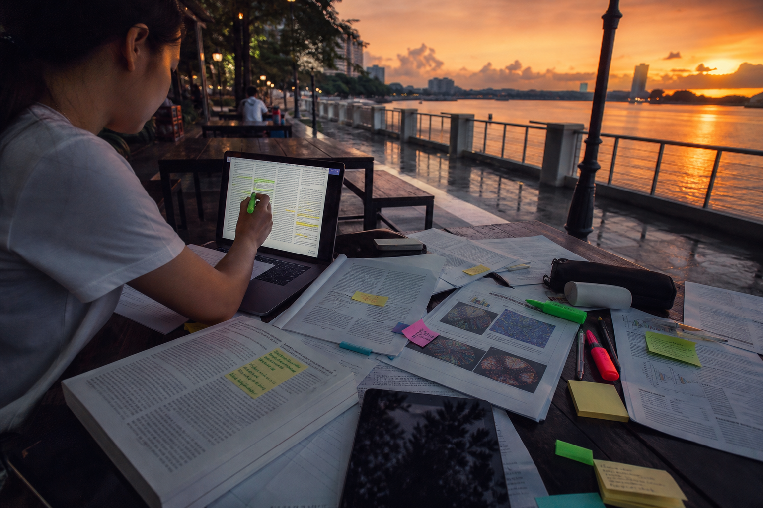 Philippines research paper writing services — editorial study scene