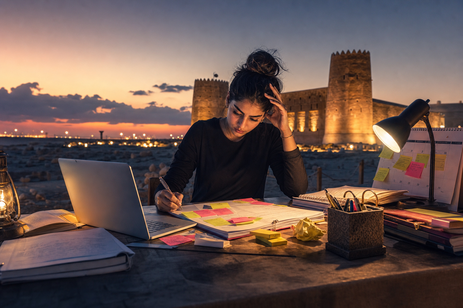 Qatar coursework writing services โ editorial study scene