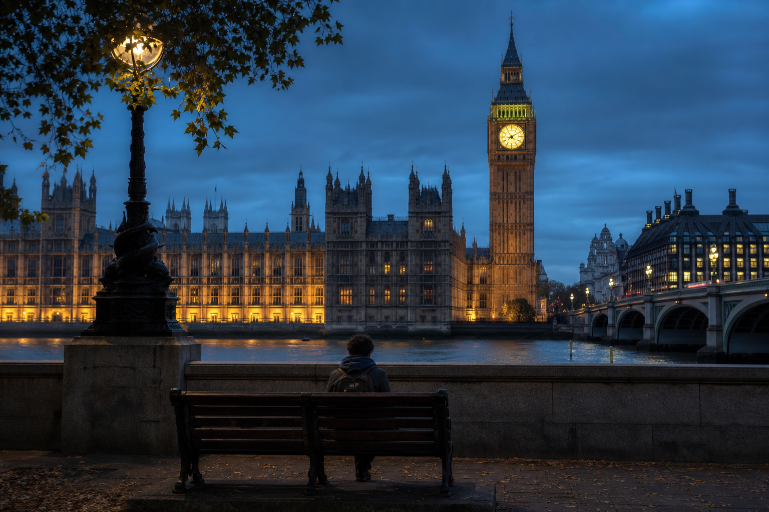 United Kingdom โ Big Ben and Houses of Parliament