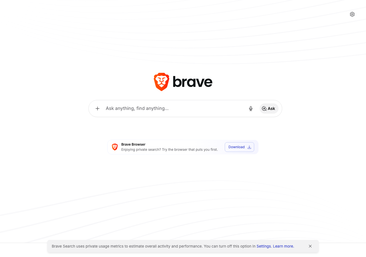 Brave Leo interface