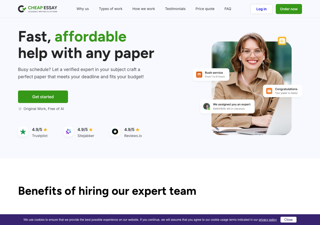 Cheap-Essay homepage